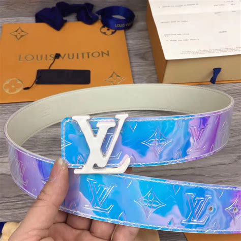 green lv belt|louis vuitton lv belts.